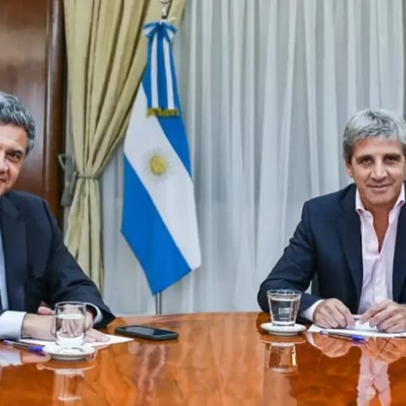 Caputo y Macri se reúnen por la deuda de coparticipación