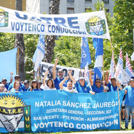 Rechazo a la reforma laboral: UATRE en la marcha de la CGT