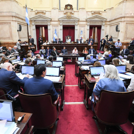 El Senado convirtió en ley el Presupuesto 2026 con aval de bloques opositores