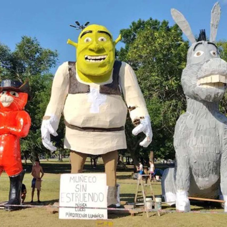 Tradición platense: conoce los muñecos autorizados para la quema de Año Nuevo