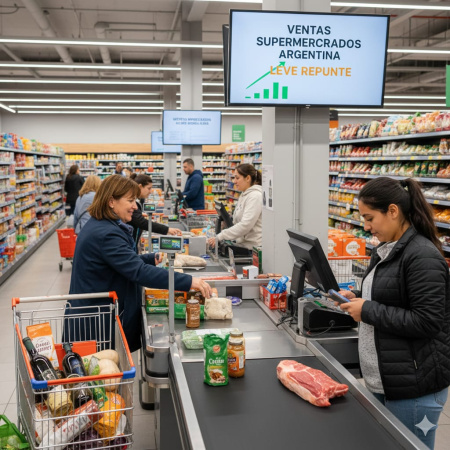 Repunte en supermercados: ventas crecieron 1,6% en octubre