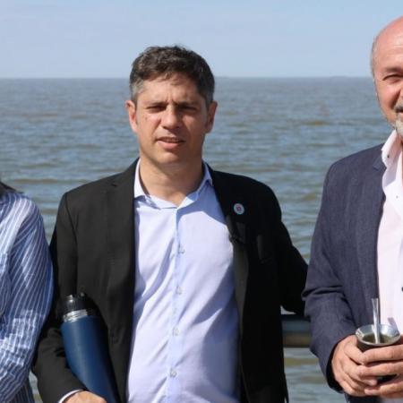 Kicillof y Secco inauguraron el verano en Punta Lara