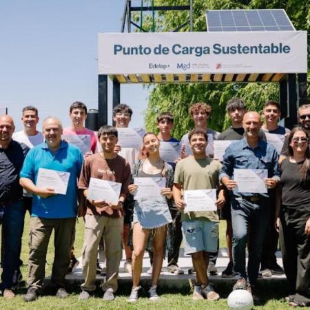 Edelap Inaugura Nuevo Punto de Carga Sustentable en Magdalena