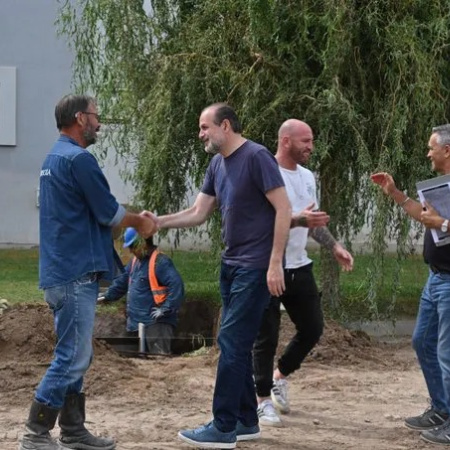 Avanza un plan de obras hidráulicas y viales para reforzar la infraestructura de Bahía Blanca