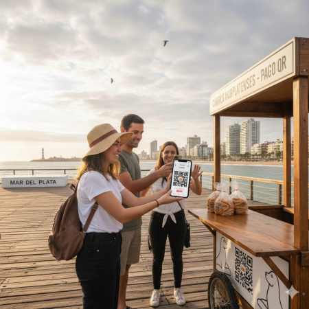 El QR se impone en Mar del Plata: los turistas usan cada vez menos efectivo