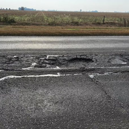 Las rutas nacionales de Buenos Aires, al límite: la mitad está en mal estado