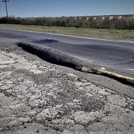 Alerta vial: un informe advierte deterioro crítico de rutas nacionales en Provincia
