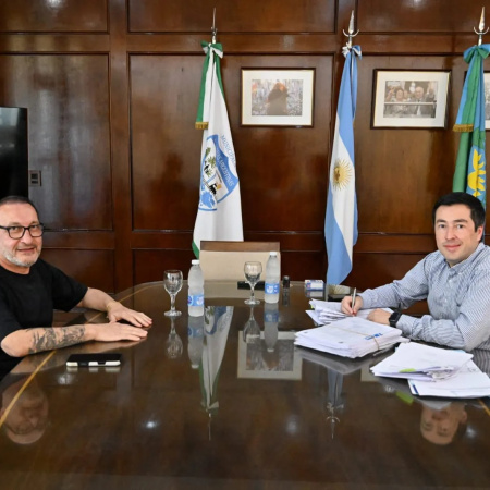 Nardini y Vivona coordinaron una agenda de obras para Malvinas Argentinas