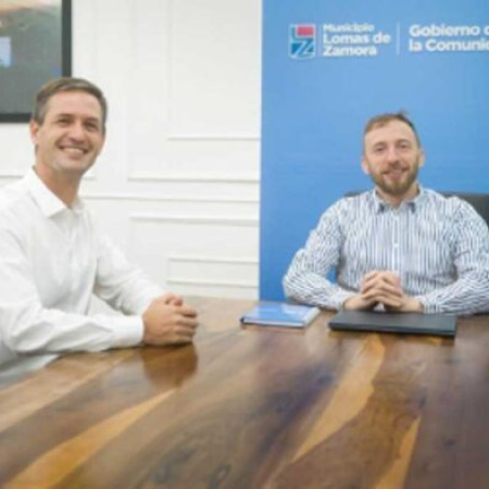 Diálogo y Gestión: Otermín y Mantegazza se reunieron en Lomas de Zamora