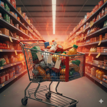 Alimentos empujan la inflación por encima del 2% en enero