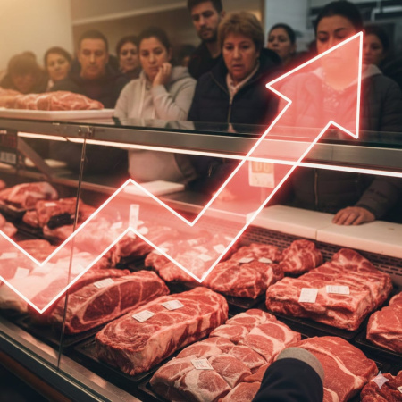 La carne sube de precio mientras el Gobierno impulsa exportaciones a EEUU