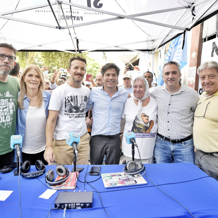 “Es la reforma laboral de Martínez de Hoz", dijo Kicillof desde la movilización