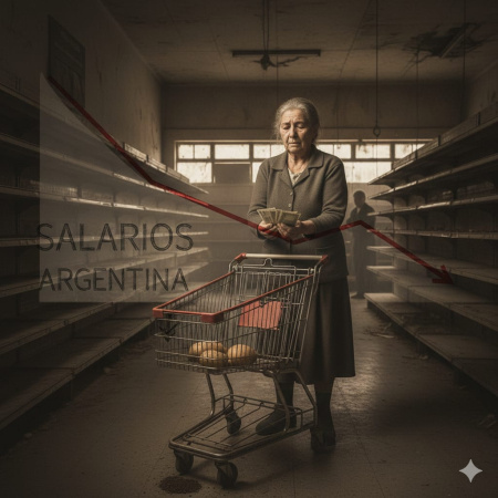 Sueldos en rojo: la inflación se lleva el poder de compra