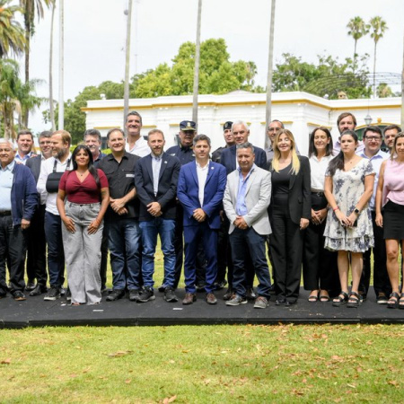 Kicillof encabezó el Congreso de Seguridad y sumó municipios al programa Entramados