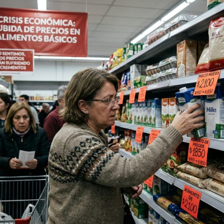 La inflación no cede: alimentos suben 4,2% en febrero