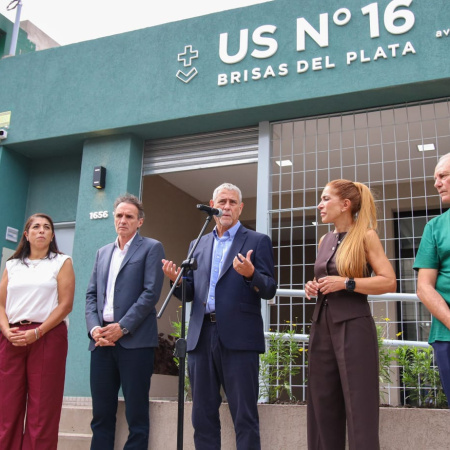 Ferraresi junto a Katopodis: “defendemos la salud pública con hechos”