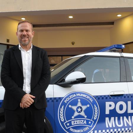 Granados lanzó la Policía Municipal Ezeiza Alfa con eje en la formación profesional