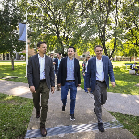 Nardini: "Creemos en el diálogo como camino para dar soluciones a los malvinenses"