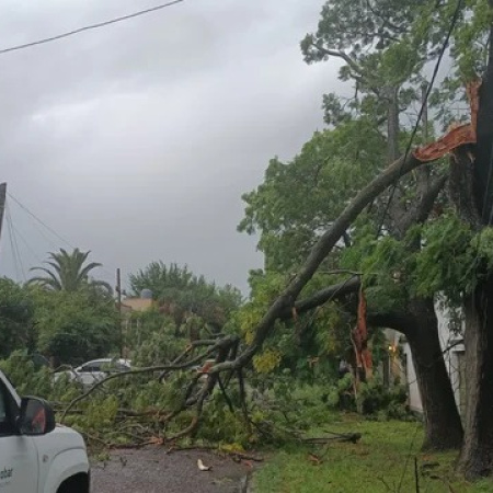 Temporal en el AMBA: inundaciones y destrozos en Ezeiza, Escobar y Lomas de Zamora