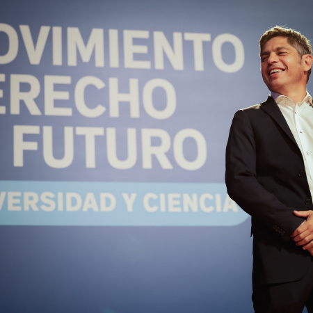 Kicillof lanza "MDF Universidad y Ciencia" en contra del modelo de Milei