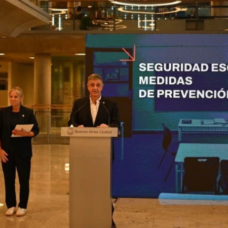 Jorge Macri: “Las amenazas en escuelas no son una broma, son un delito” y activó protocolos de control
