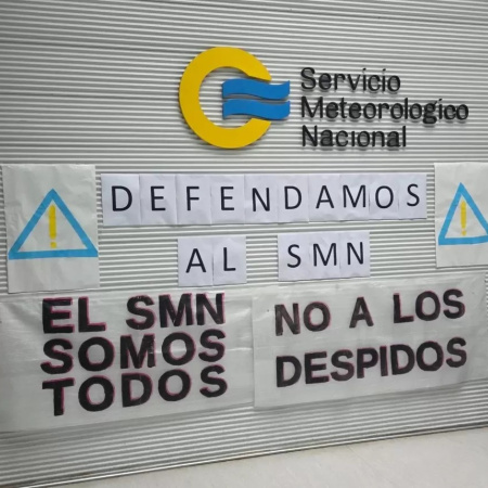 “Apagón informativo”: paro del Servicio Meteorológico contra despidos y alertan por el riesgo aéreo