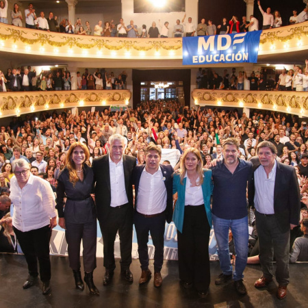 Kicillof lanzó el MDF Educación y llamó a construir “un proyecto de transformación”
