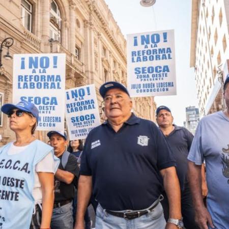 Ledesma llamó a sostener la lucha sindical y advirtió por el temor creciente a la desocupación