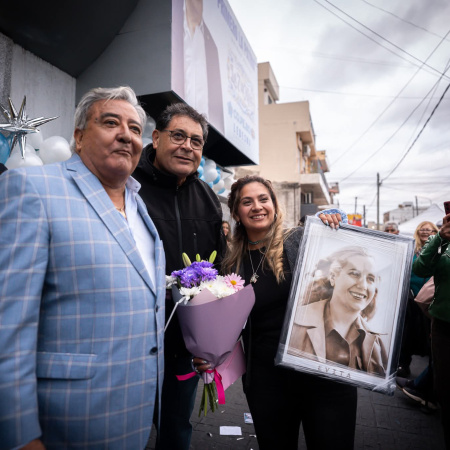 Ledesma inauguró la Unidad Básica “7 de Mayo” en homenaje a Eva Perón