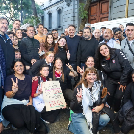 “Exigimos al Gobierno que cumpla la Ley”: Intendentes bonaerenses acompañaron la Marcha Federal Universitaria