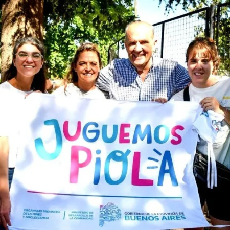Talleres, juego y contención: el programa “Juguemos Piola” pasó por Pehuajó