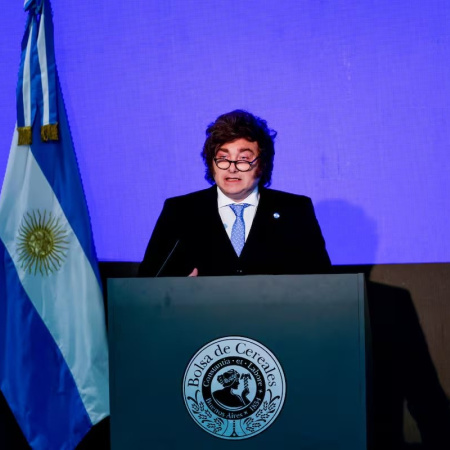 Milei promete fin de las retenciones a la industria y baja gradual para el agro: “Vamos a liberar al sector”