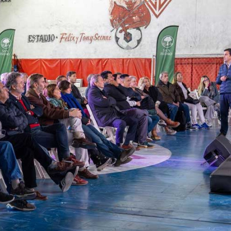 Lanús presentó su balance de gestión y anunció nuevas obras para San Isidro
