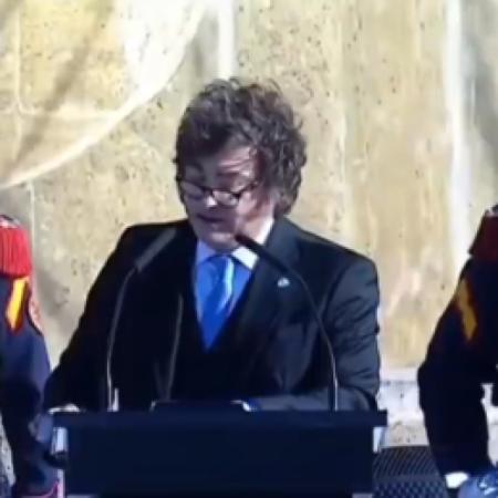 Día de la Bandera con señales políticas: Milei abrazó a Adorni y Bullrich, pero evitó saludar a Villarruel