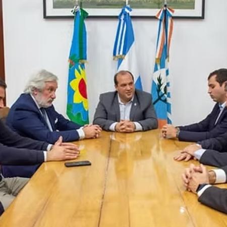 Conte Grand visitó Trenque Lauquen para fortalecer la agenda de seguridad y gestión con el municipio