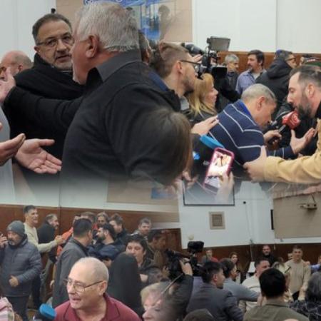 Golpes, gritos y suspensión: el debate por las apps de transporte terminó en escándalo en el Concejo de Mar del Plata