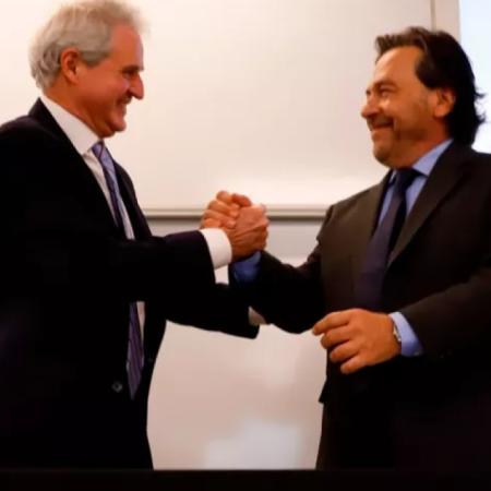 Sáenz firmó un acuerdo educativo con la Universidad Torcuato Di Tella