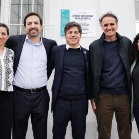 Kicillof inauguró una nueva guardia de Salud Mental en el Hospital Korn