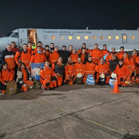 Argentina envió un segundo grupo de brigadistas USAR a Venezuela para continuar tareas tras los terremotos