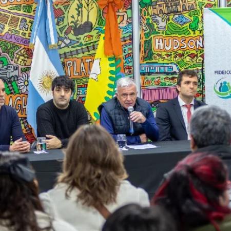 Balor presentó una línea de créditos bonaerense para cooperativas y entidades de Berazategui