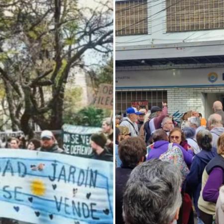Tres de Febrero: resisten el cierre del PAMI y una obra de ocho pisos en Ciudad Jardín