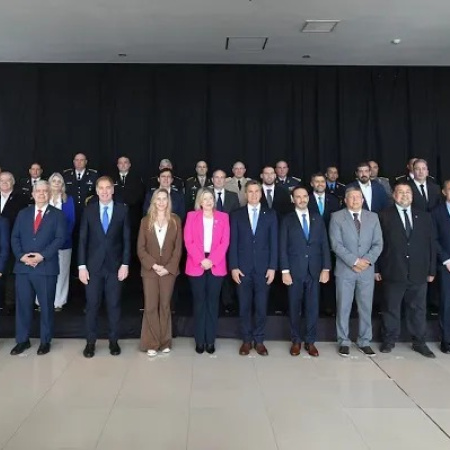 Karina Milei, Santilli y gobernadores del Litoral se reunieron por la crisis climática
