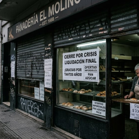 Tarifas, insumos y menos ventas: el combo que dejó 3.000 panaderías menos en el país