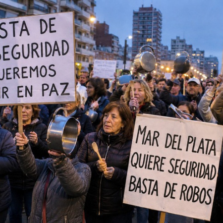 Vecinos de Mar del Plata lanzan un Mapa del Delito para visibilizar la inseguridad y reclamar al Estado