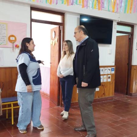 Tordillo amplió y adaptó espacios en escuelas del distrito