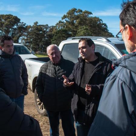 Puerto Quequén aportó fondos para recuperar caminos rurales afectados por las lluvias