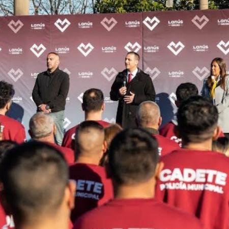 Lanús abrió su Escuela de Policía Municipal con 120 cadetes