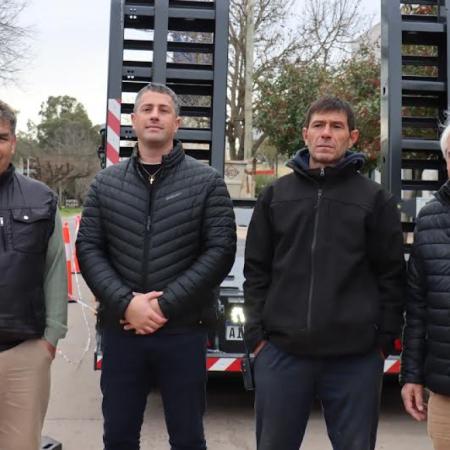 Pila destinó más de $93 millones a caminos rurales y al Hospital Municipal
