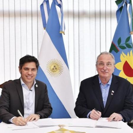 Kicillof se reunió con Passalacqua y llamó a construir una alternativa desde las provincias