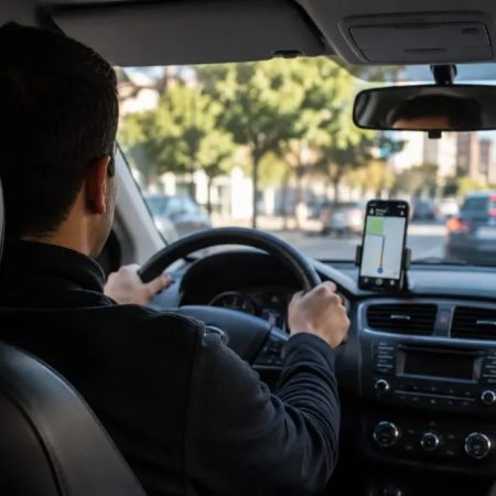Tensión en La Plata: choferes de apps marchan a la Municipalidad tras los operativos y secuestros de autos